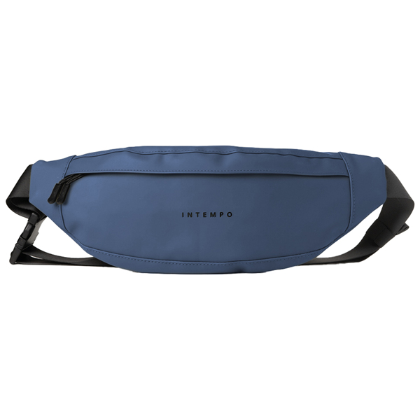 MD_102588 Marsupio Drop - 37 x 14 x 5 cm - gomma - blu - In Tempo - immagine 1