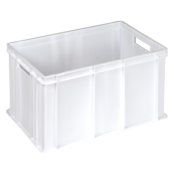 MD_102657 Cassa alimentare Europa - 60 x 40 x 32 cm - 64 L - HDPE - neutro - Mobil Plastic - immagine 1