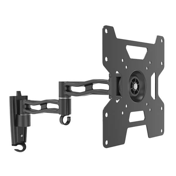 MD_102814 Supporto TV 17''- 42'' - da muro a tre snodi - nero - Irradio - immagine 1