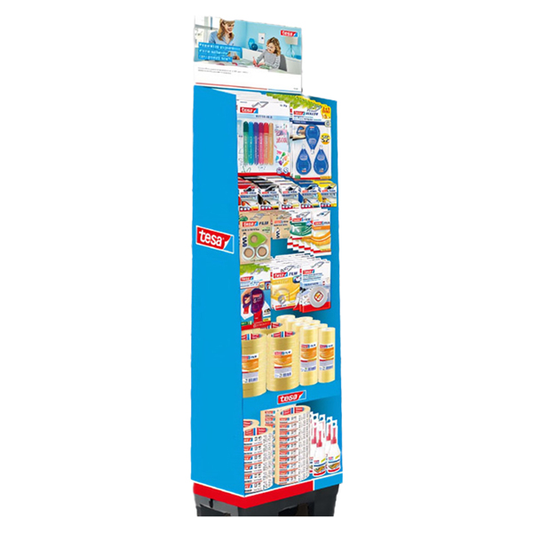 MD_102815 Espositore da terra - nastri e accessori - 161 x 40 x 30 cm - Tesa - immagine 1