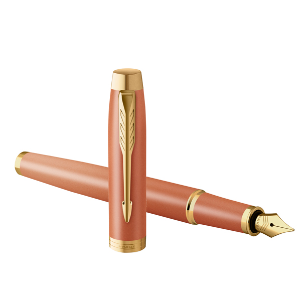 MD_103004 Penna stilografica IM Monochrome Rituals Orange - punta M - arancione - Parker - immagine 1