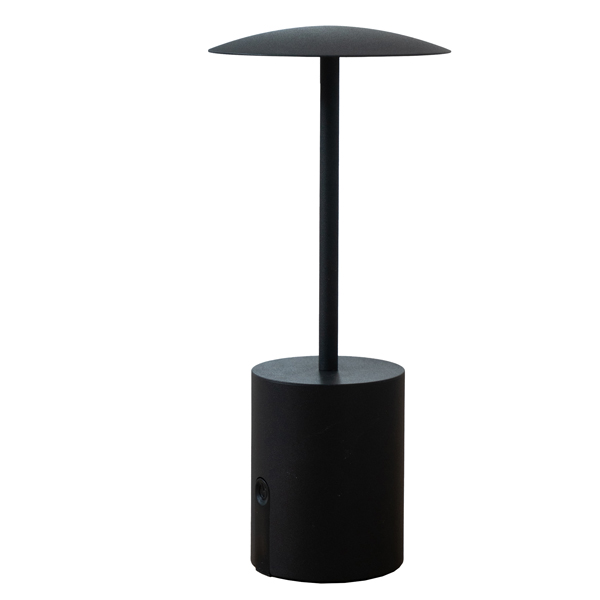 MD_103036 Lampada da tavolo Rocket - a led - alluminio - nero - King Collection - immagine 1