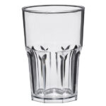 Bicchiere Granity - 400 ml - SAN - trasparente - Leone - conf. 5 pezzi