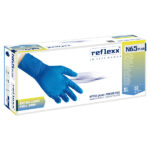Guanti in nitrile N65 Plus - senza polvere - taglia XL - blu - Reflexx - conf. 50 pezzi