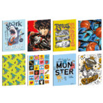 Maxiquaderno Kid Boy - A4 - 1 rigo c/margine - 21 fogli - 80 gr - Blasetti