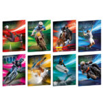 Maxiquaderno Sport Emotions - A4 - 1 rigo c/margine - 20+1 fogli - 80 gr - Blasetti