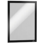 Cornice espositiva Duraframe - A4 - 21 x 29,7 cm - nero - Durable - conf. 10 pezzi
