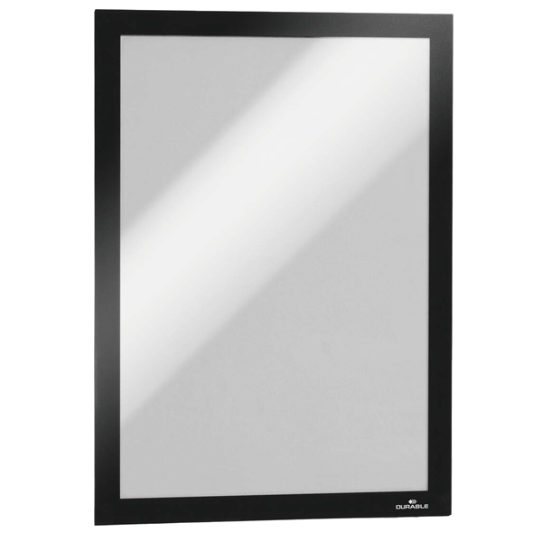 MD_103366 Cornice espositiva Duraframe - A4 - 21 x 29,7 cm - nero - Durable - conf. 10 pezzi - immagine 1