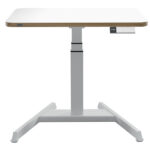 Scrivania Compatta Elettrica Sit-Stand - fissa - 80 x 60 x 65-130 cm - bianco - Leitz