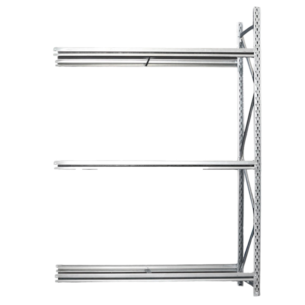 MD_103652 Kit scaffale - modulo estensione - per pneumatici - 3 ripiani - 150 x 50 x 220 cm - acciaio - Tecnotelai - immagine 1