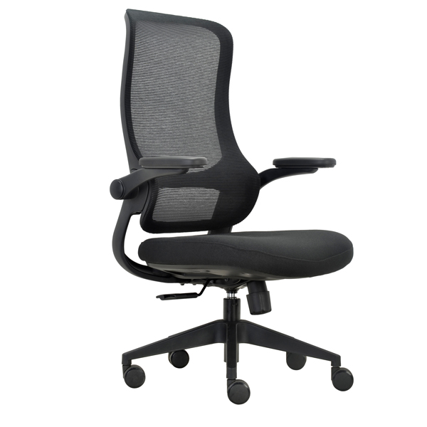 MD_103687 Seduta operativa ergonomica Aurora CHLN18 - braccioli regolabili - nero - Unisit - immagine 1