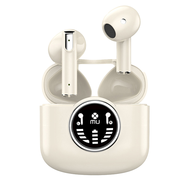 MD_103939 Auricolare Bluetooth - 5.3 - Bianco - MU - immagine 1