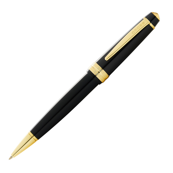 MD_104020 Penna roller Bailey Light - punta F - fusto nero/oro - Cross - immagine 1