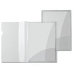 Cartella con doppia tasca Capri 69/2 - A4 - PVC - trasparente liscio - Sei Rota - conf. 5 pezzi