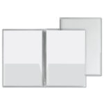 Cartella con doppia tasca Capri 69/T2 - A4 - PVC - trasparente liscio - Sei Rota - conf. 5 pezzi