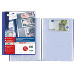Porta scontrini e banconote Asso PS - 21 x 29.7 cm - blu - Sei Rota