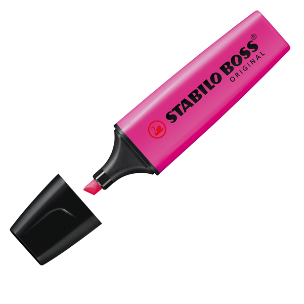 MD_27683 Evidenziatore Stabilo Boss Original - punta a scalpello - tratto 2 - 5 mm - lilla 58 - Stabilo - immagine 1