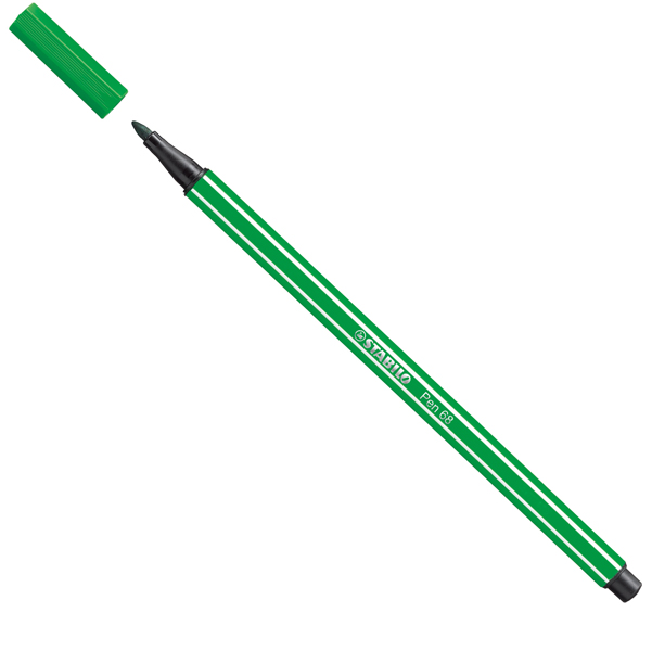 MD_27737 Pennarello Pen 68 - verde smeraldo 36 - Stabilo - immagine 1