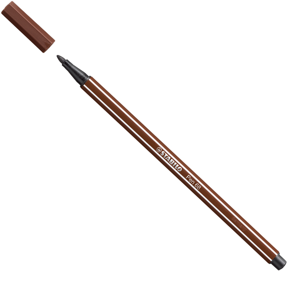 MD_27739 Pennarello Pen 68 - marrone 45 - Stabilo - immagine 1