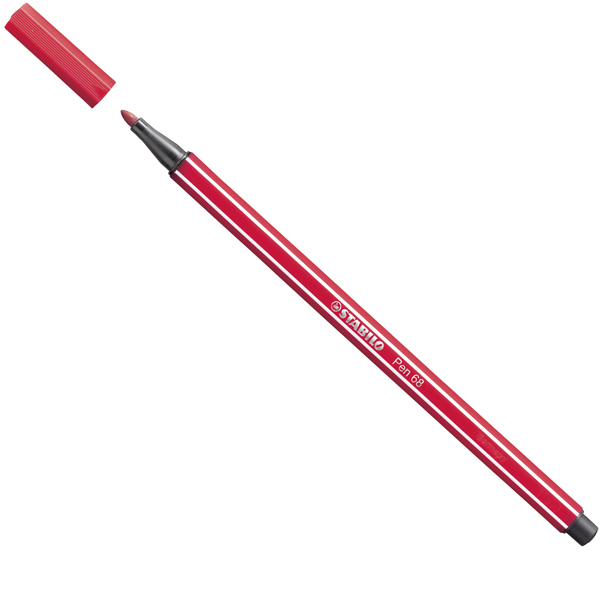 MD_27741 Pennarello Pen 68 - rosso scuro 50 - Stabilo - immagine 1