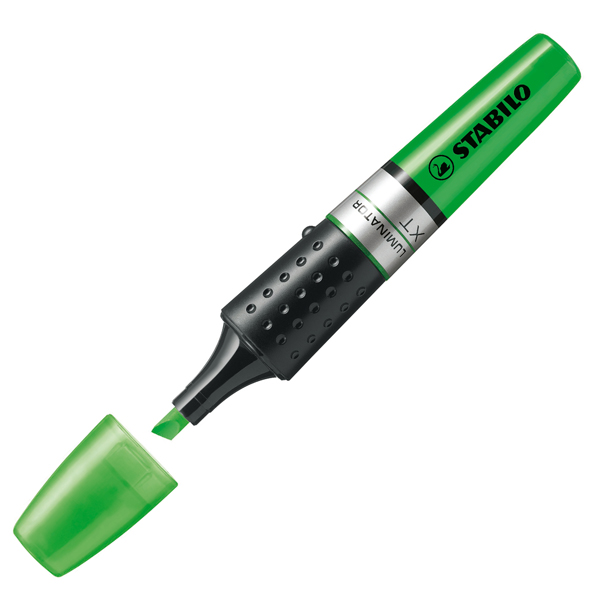 MD_27759 Evidenziatore Stabilo Luminator - punta a scalpello - tratto 2 - 5 mm - verde - Stabilo - immagine 1