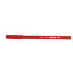 Pennarelli Office - punta feltro - punta fine - tratto 0,7 mm - rosso - Tratto - conf. 12 pezzi