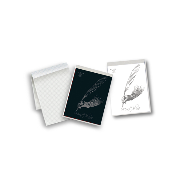 MD_28447 Blocco Montblanc - A5 - 60 gr - 70 fogli -5mm - Pigna - immagine 1