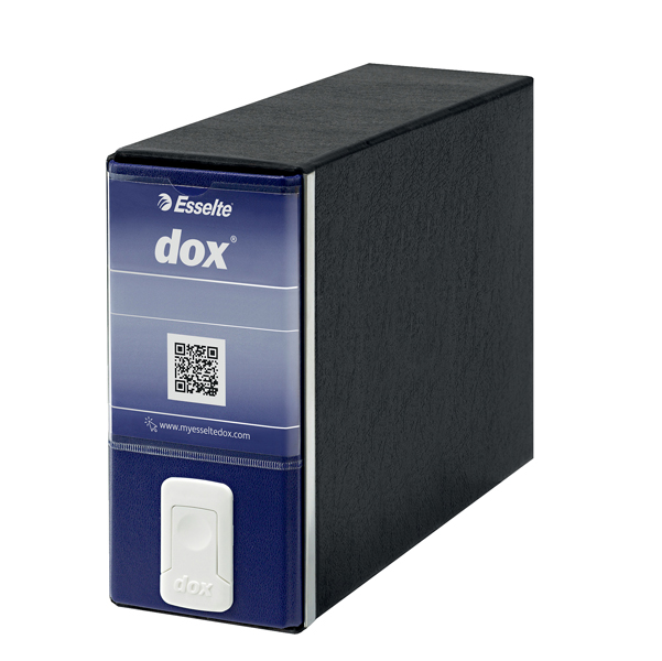 MD_28997 Registratore Dox 3 - dorso 8 cm - memorandum 23 x 18 cm - blu - Esselte Dox - immagine 1