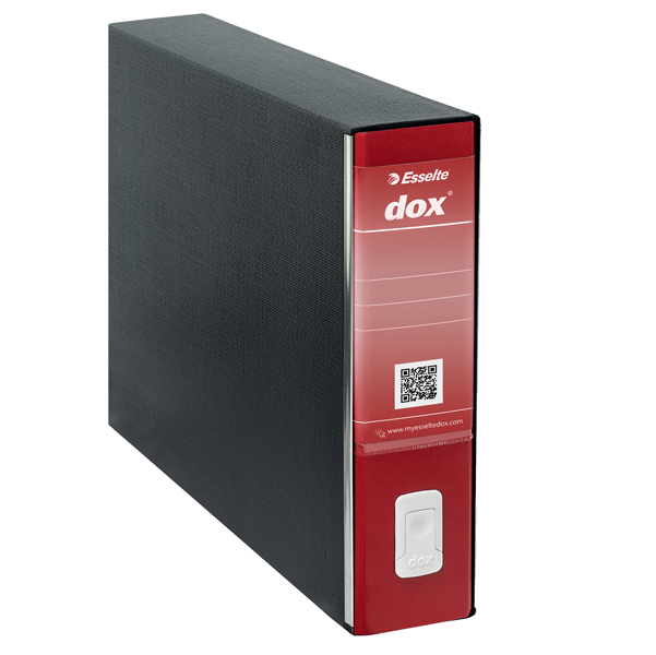 MD_29006 Registratore Dox 10 - dorso 8 cm - 46 x 31,5 cm - rosso - Esselte Dox - immagine 1