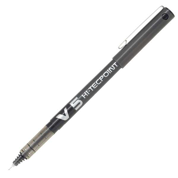 MD_29233 Roller Hi Tecpoint V5 - punta 0,5 mm - nero - Pilot - immagine 1