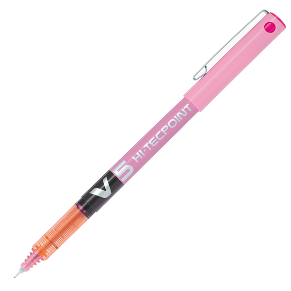 MD_29237 Roller Hi Tecpoint V5 - punta 0,5 mm - rosa - Pilot - immagine 1