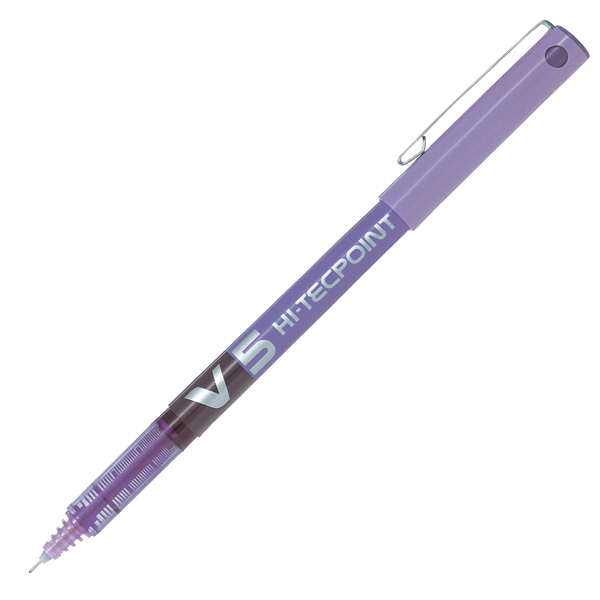 MD_29238 Roller Hi Tecpoint V5 - punta 0,5 mm - viola - Pilot - immagine 1