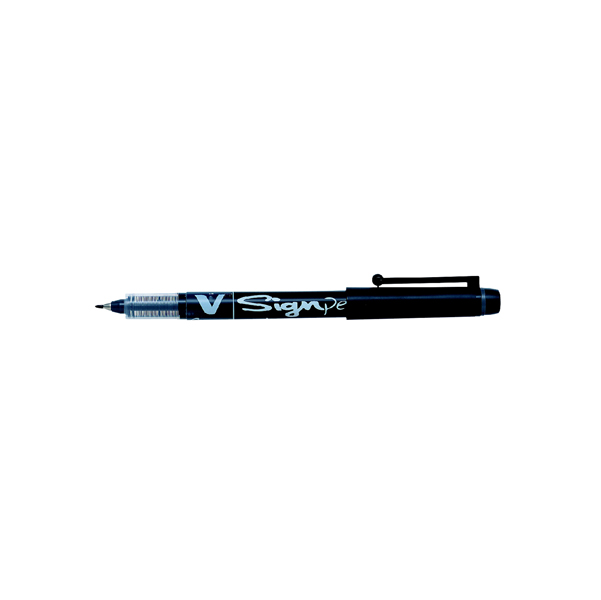 MD_29269 Pennarello V Signpen punta feltro - punta 2 mm - nero - Pilot - immagine 1