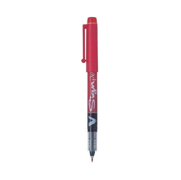 MD_29272 Pennarello V Signpen - punta 2 mm - rosso - Pilot - immagine 1