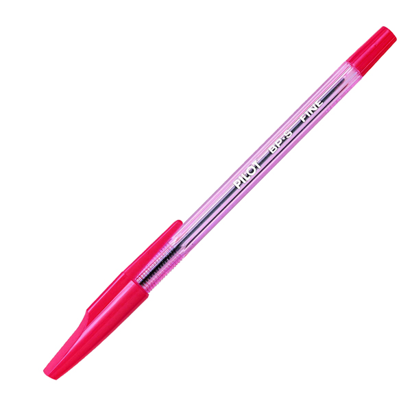 MD_29301 Penna a sfera con cappuccio BP S - punta fine 0,7 mm - rosso - Pilot - immagine 1