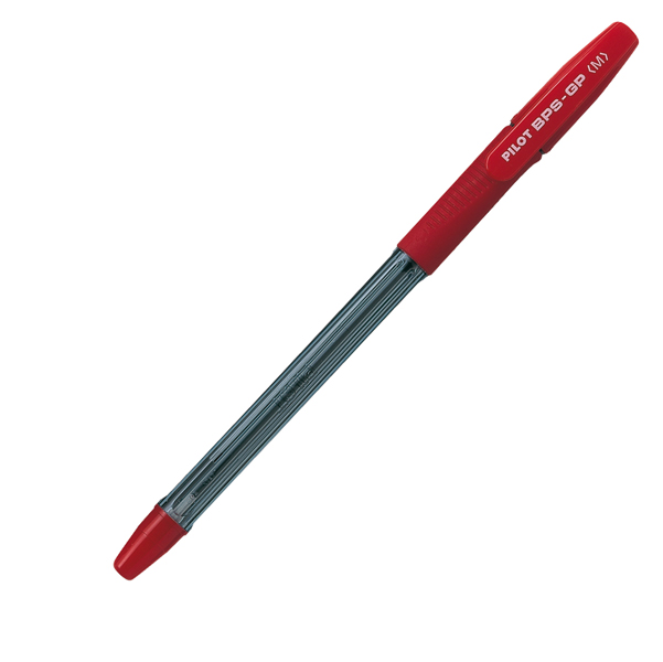 MD_29318 Penna a sfera BPS GP - punta media 1 mm - rosso - Pilot - immagine 1