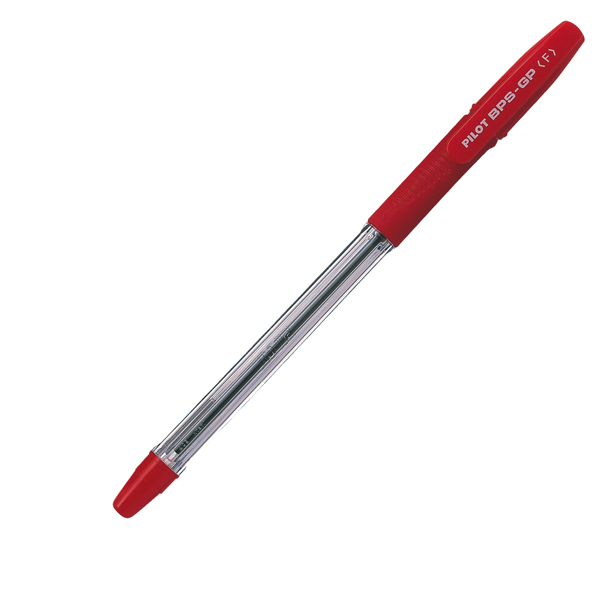 MD_29325 Penna a sfera BPS GP - punta extra 1,6 mm - rosso - Pilot - immagine 1