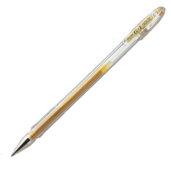 MD_29379 Penna a sfera gel G 1 - punta 0,7 mm - gold - Pilot - immagine 1