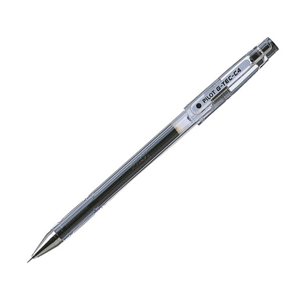 MD_29429 Penna a sfera Gel G Tec C4 - punta 0,4 mm - nero - Pilot - immagine 1