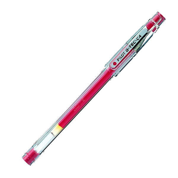 MD_29431 Penna a sfera Gel G Tec C4 - punta 0,4 mm - rosso - Pilot - immagine 1
