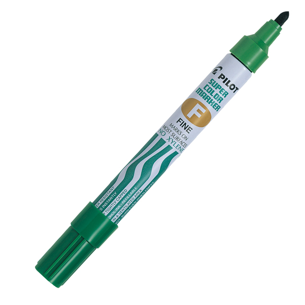 MD_29444 Marcatore Super Color - permanente - punta fine 4 mm - verde - Pilot - immagine 1