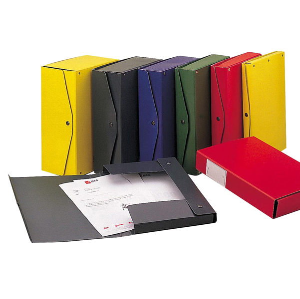 MD_29536 Scatola archivio Project - dorso 4 cm - 25 x 35 cm - rosso - Esselte - immagine 1
