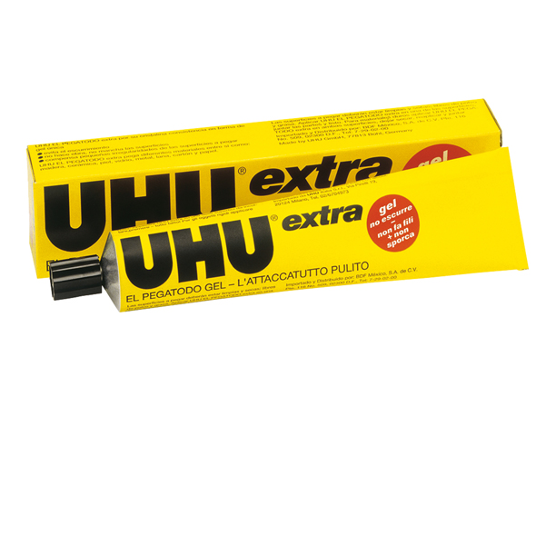 MD_29752 Colla attaccatutto Extra - 125 ml - trasparente - UHU - immagine 1