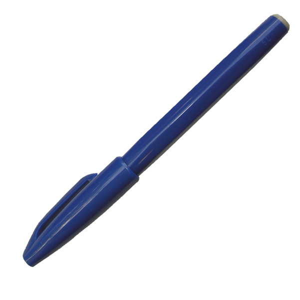 MD_29859 Pennarello Sign Pen S520 punta feltro - punta 2 mm - blu - Pentel - immagine 1