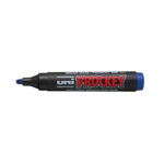 Marcatore Uni Prockey M126 - punta a scalpello da 1,00-5,70mm - blu - Uni Mitsubishi