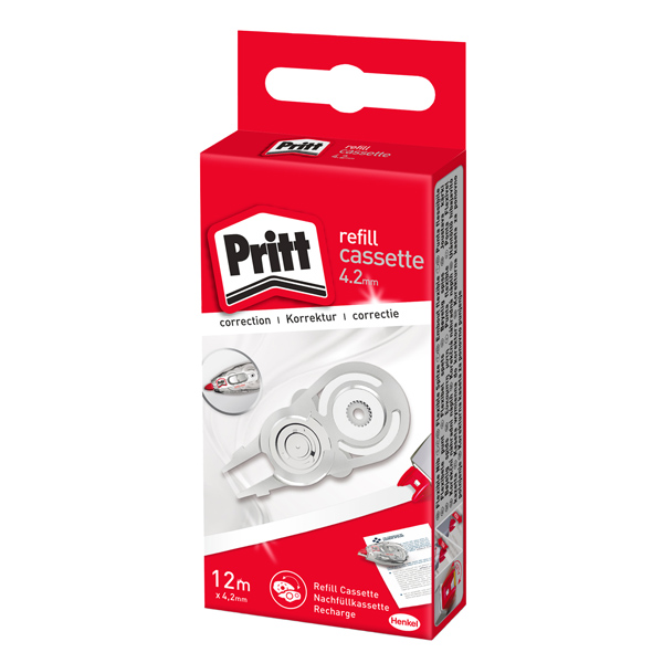 MD_30512 Refill correttore a nastro - 4,2 mm x 12 mt - Roller - Pritt - immagine 1