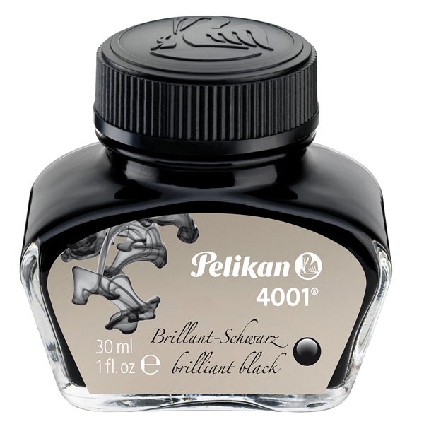 MD_30559 Inchiostro stilografico 4001 - 30 ml - nero - Pelikan - immagine 1