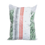 Elastici fettuccia - diametro 7 x 0,8 cm - 1 kg - gomma - verde - Viva