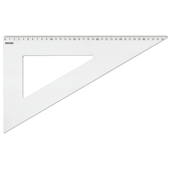 MD_34894 Squadra linea Profil - alluminio - 60gradi - 35cm - Arda - immagine 1