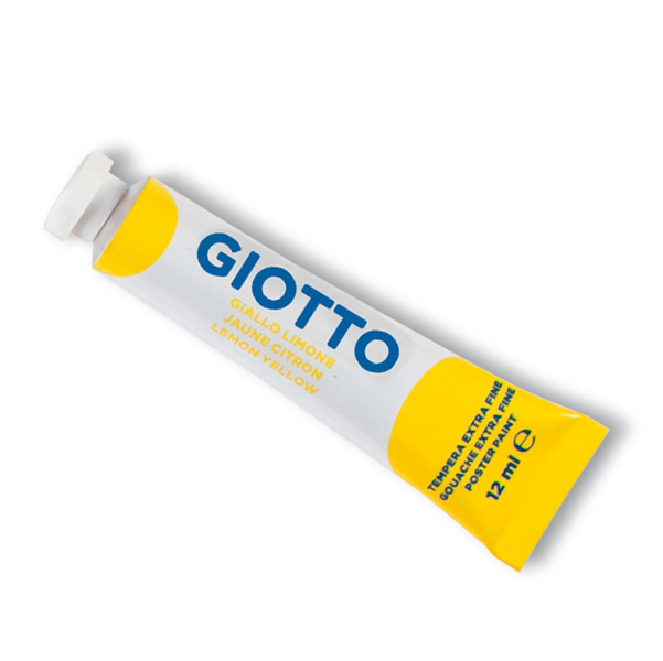 MD_36115 Tempera Tubo 4 - 12ml - giallo limone - Giotto - immagine 1